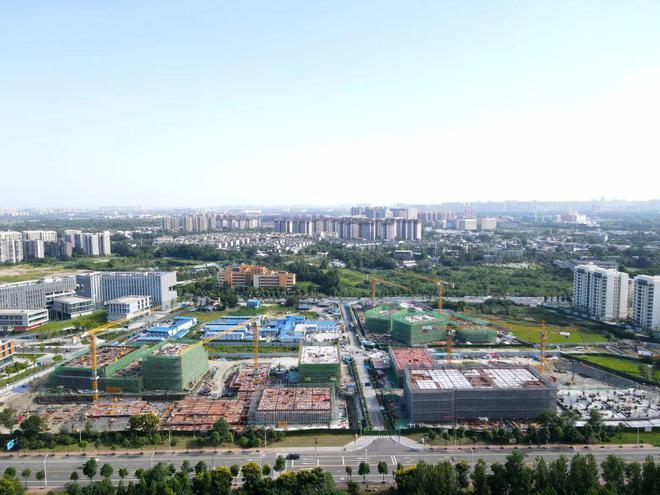 今年10月封顶！电子科技大学“三医+AI”科技园二期项目跑出建设“加速度”(图4)