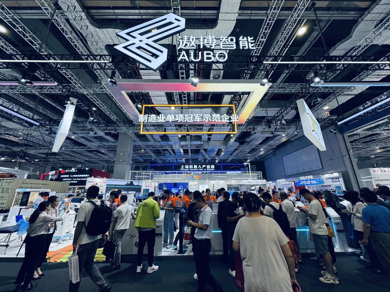 来工博会机器人展邂逅人形机器人和大咖波尔(图10)