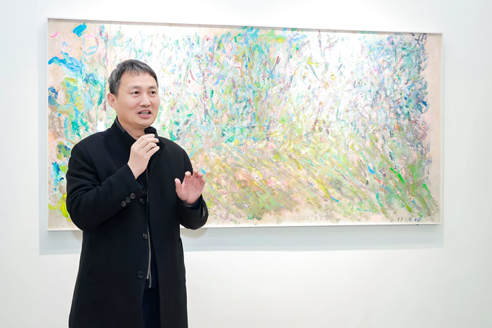 九游娱乐文化：“绚烂之极——李玉双2019-2024作品展”启幕HanmoS呈现东方美学与科学视觉的艺术对话(图6)