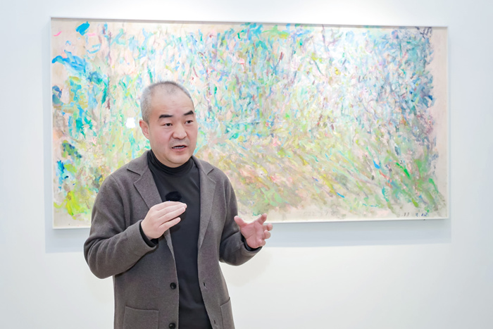 九游娱乐文化：“绚烂之极——李玉双2019-2024作品展”启幕HanmoS呈现东方美学与科学视觉的艺术对话(图4)