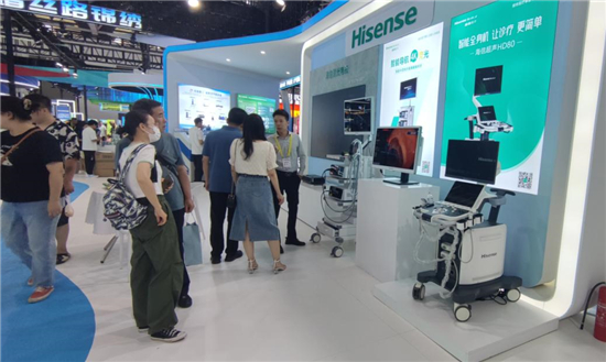 更稳定、更智能、更清晰精准!海信医疗携4K荧光高端医用内窥镜首次亮相(图2)