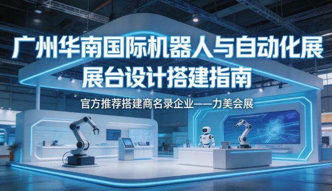 九游娱乐：广州华南国际机器人与自动化展参展指南：展位装修设计公司TOP榜(图1)