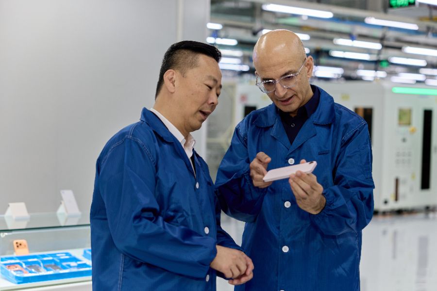 锚定中国供应链！苹果高管今年首次访华打卡富士康、欣旺达(图4)